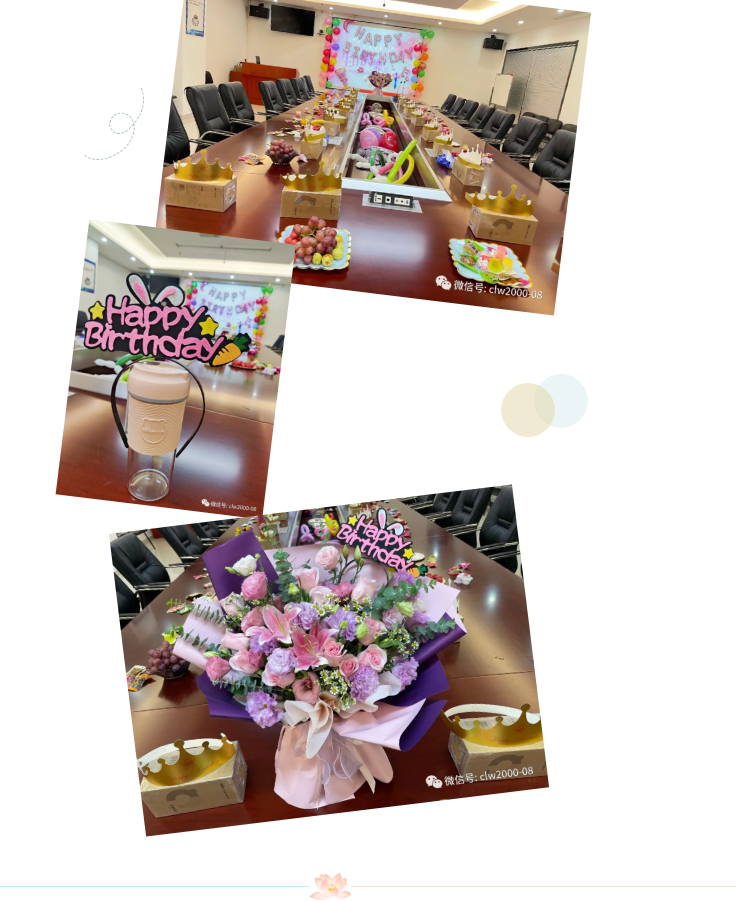 8月生日會| We are family,一起來Happy